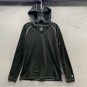 Kuhl Signature Women's Black Hooded Long-Sleeve Top